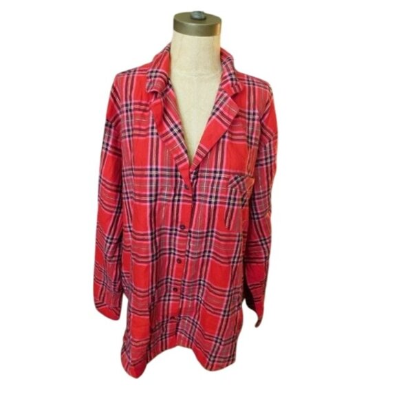 Vicotria's Secret Size XXL 2X Plus Size 2 Piece Plaid PJ set - Picture 1 of 4